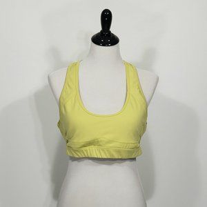JustFab Yellow Sports Bra